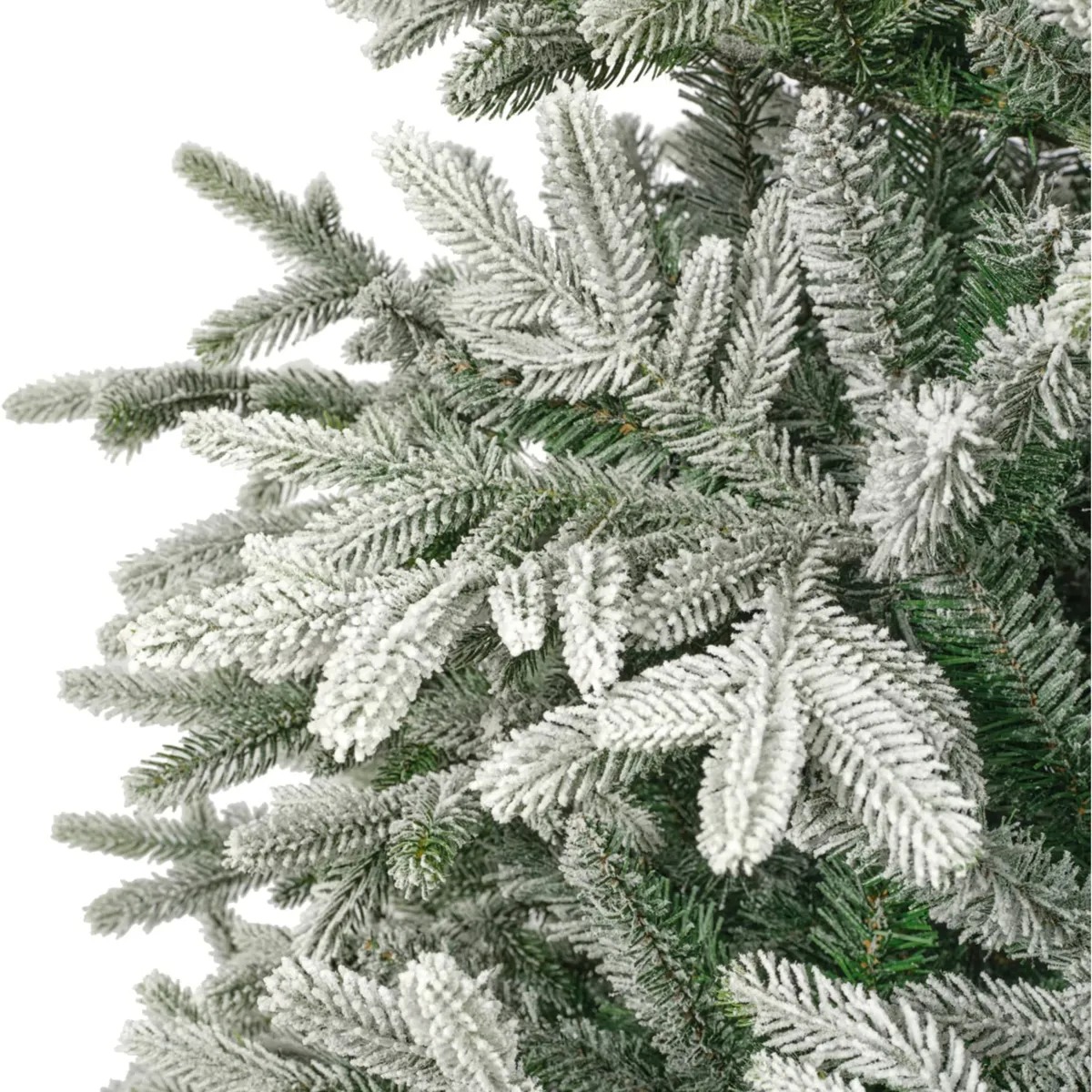 Albero di Natale Artificiale (H150 cm) Abies Nordmann Verde Innevato