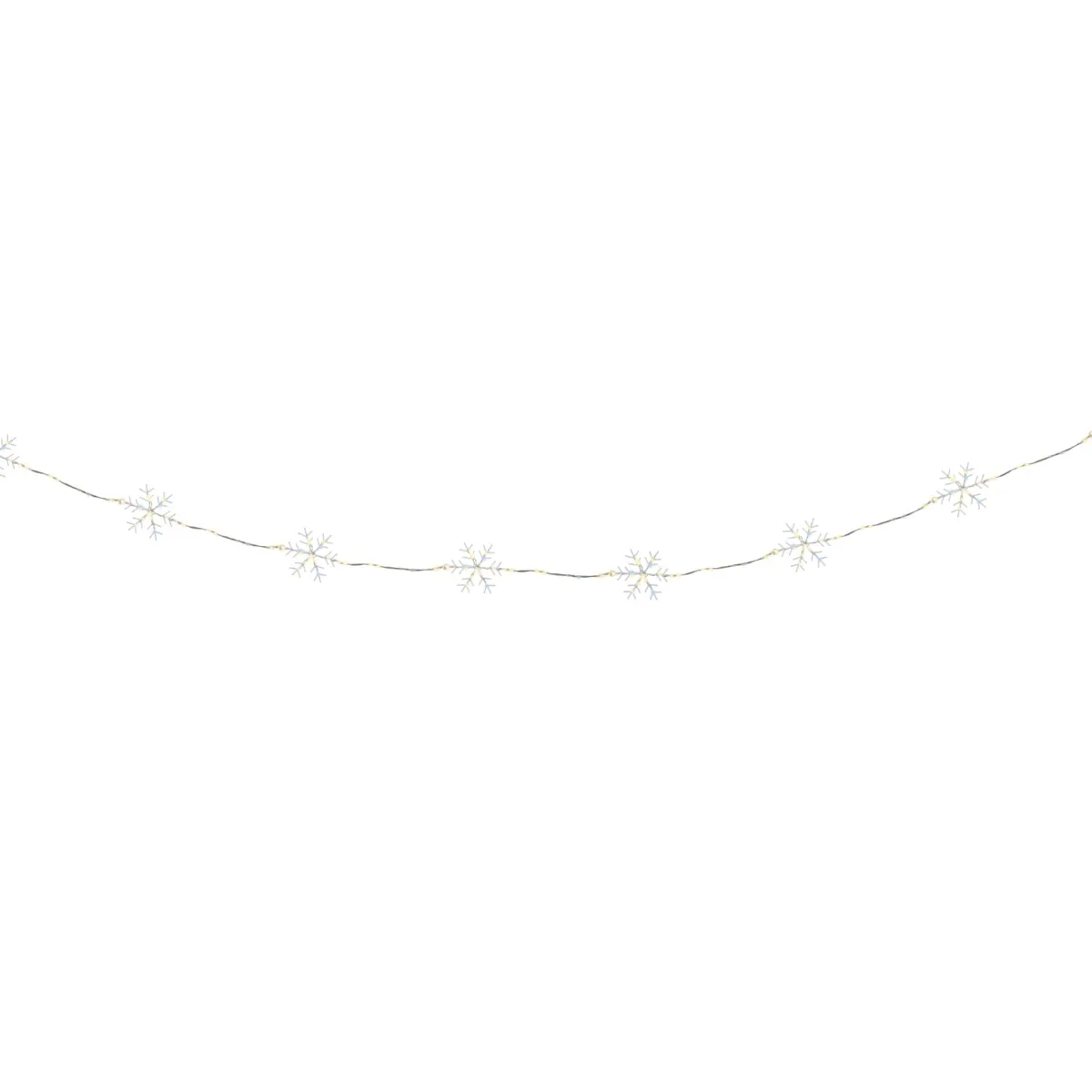 Catena luminosa decorativa 2,25 m 200 LED Polare Bianco caldo e freddo