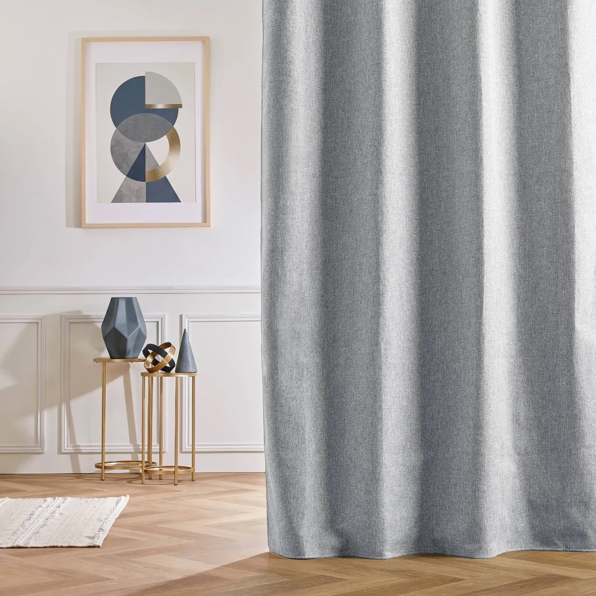 Tenda semi-oscurante Total Blackout (140 x 280 cm) Ombra Grigio chiaro