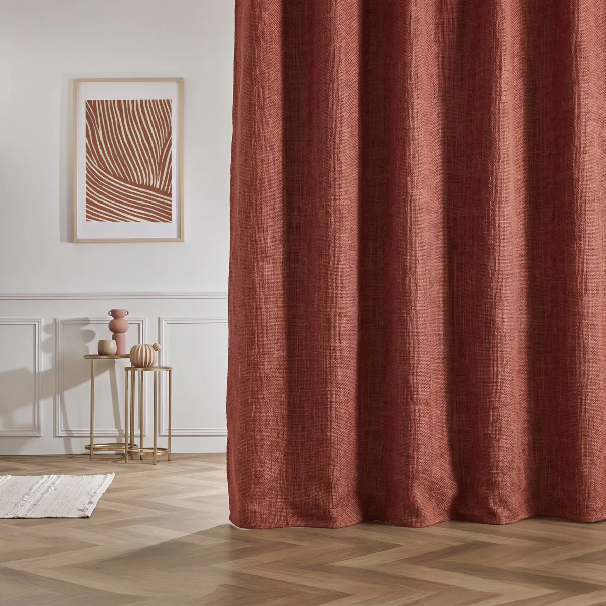 Tenda semi-oscurante Total Blackout (280 x 240 cm) Ombra Terracotta