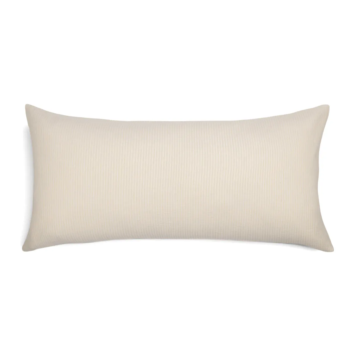 Cuscino rettangolare in garza di cotone trapuntata (55 x 110 cm) Oria Beige