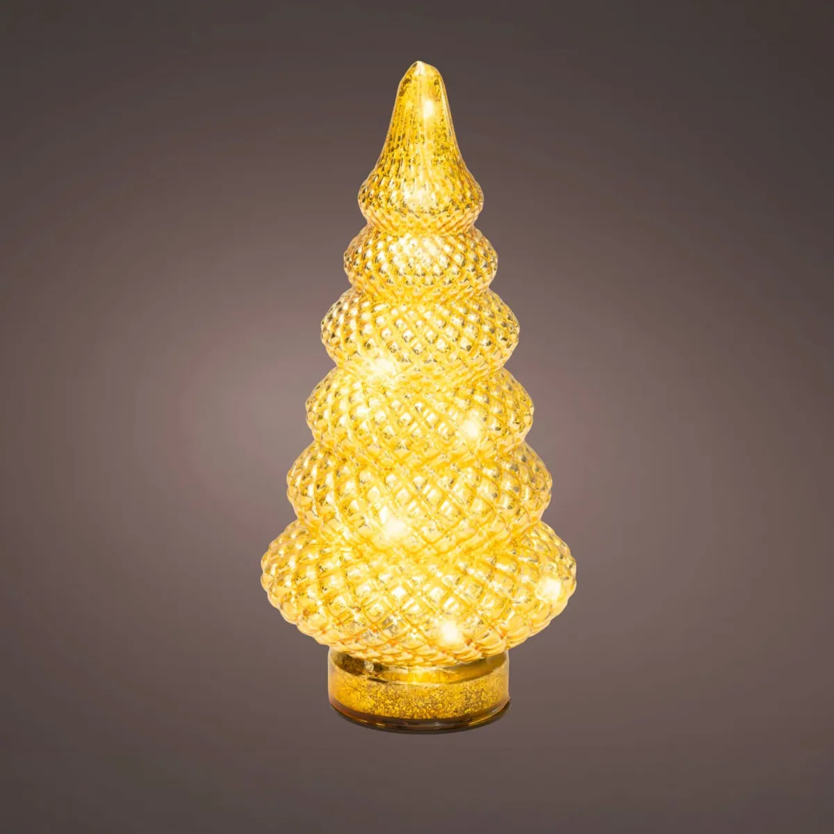 Albero luminoso in vetro (D25,5 cm) Eternel Oro
