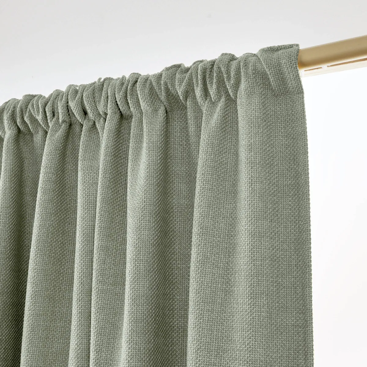 Tenda semi-oscurante termica passanti nascosti (280 x 240 cm) Alba Verde rosmarino