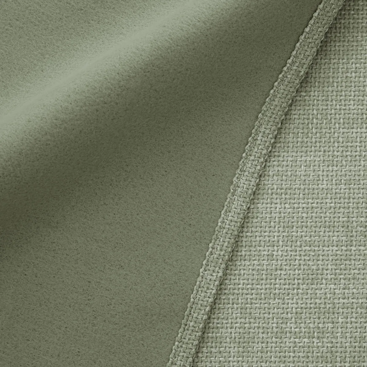 Tenda semi-oscurante termica passanti nascosti (280 x 240 cm) Alba Verde rosmarino
