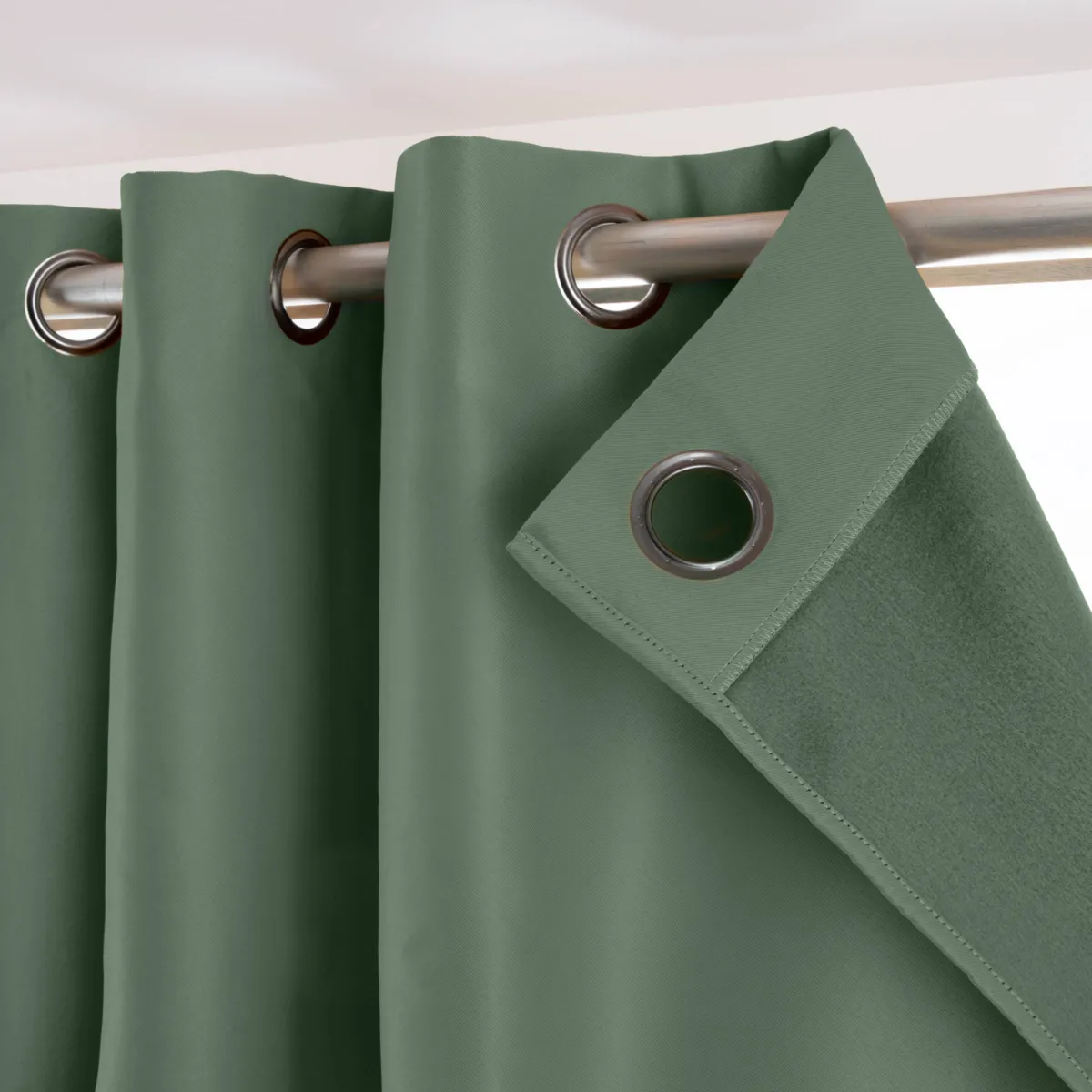 Tenda semi-oscurante termica (280 x 240 cm) Nocta Verde rosmarino