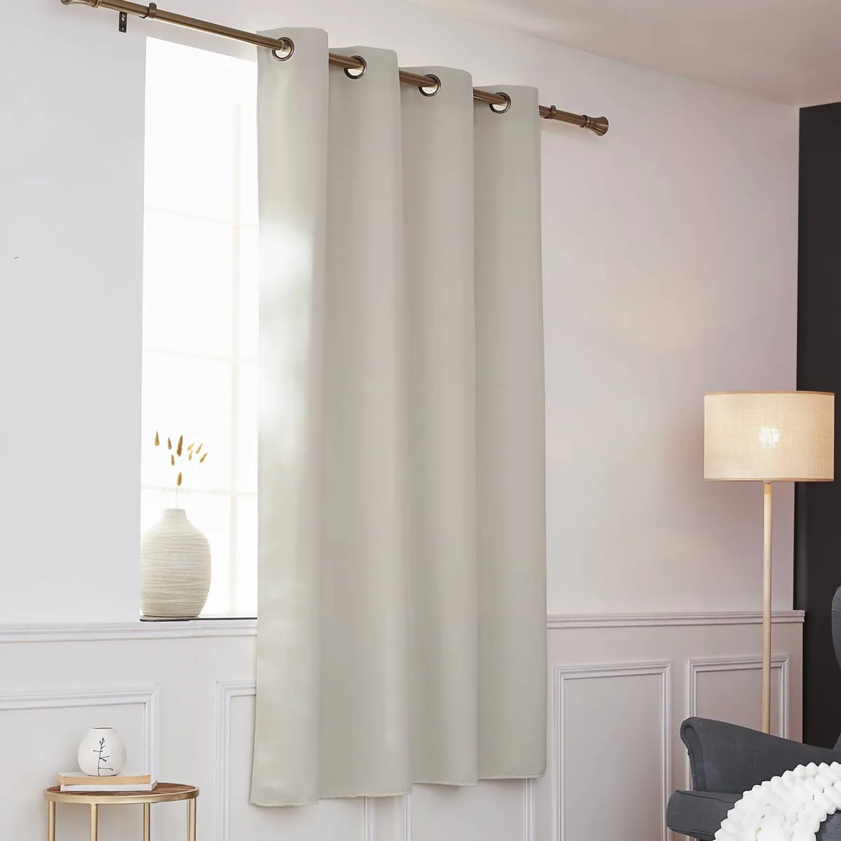 Tenda semi-oscurante termica (140 x 180 cm) Nocta Beige