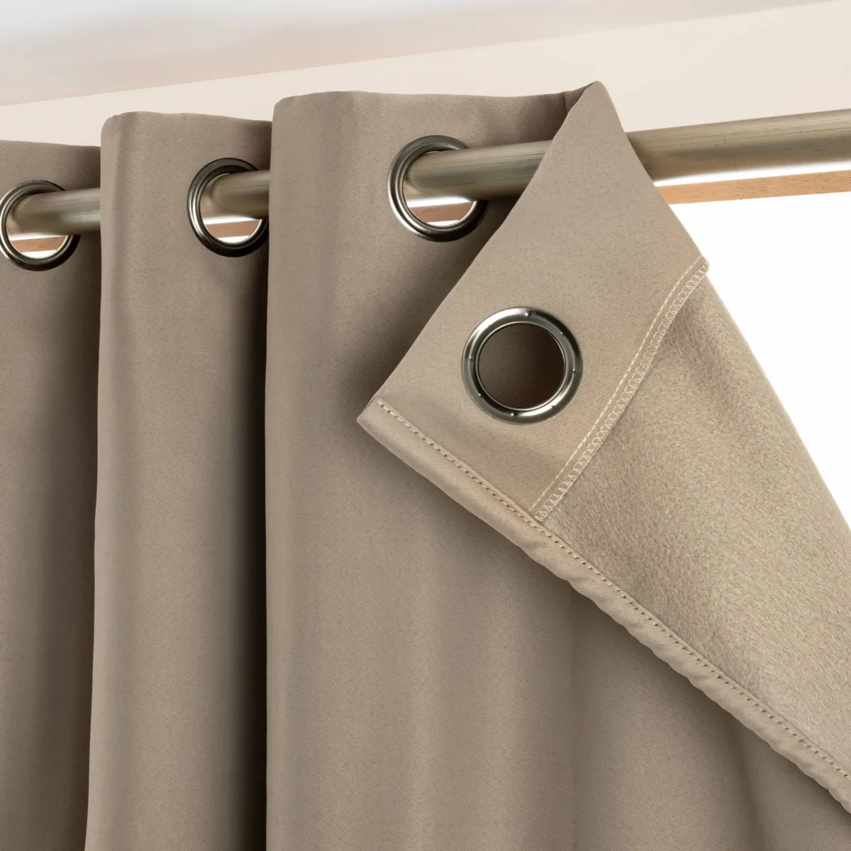 Tenda semi-oscurante termica (140 x 240 cm) Nocta Ecru