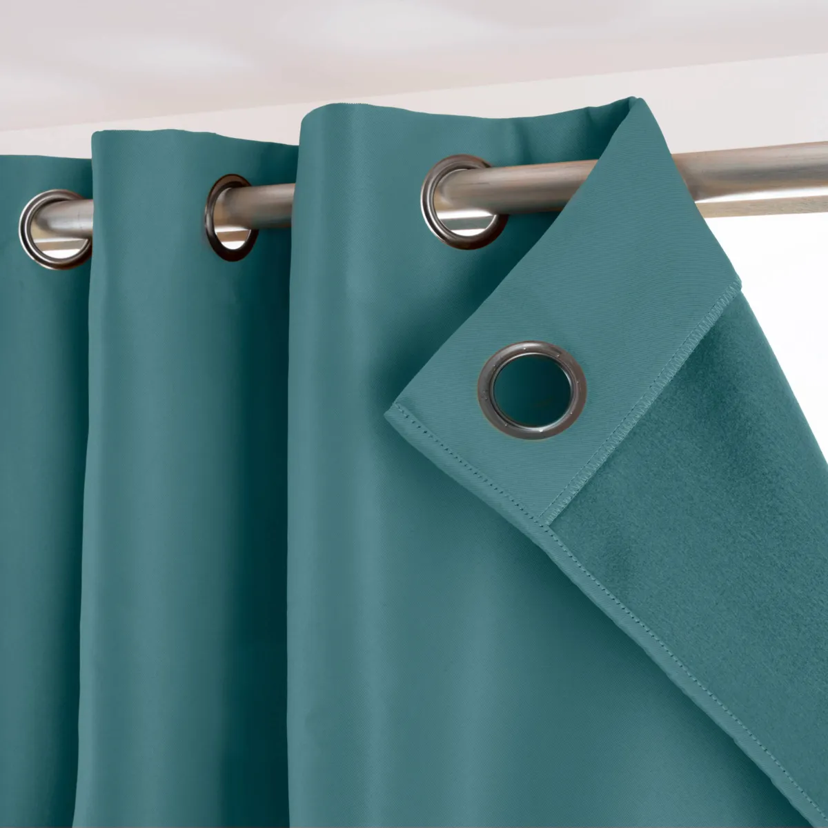 Tenda semi-oscurante termica (140 x 280 cm) Nocta Blu ottanio