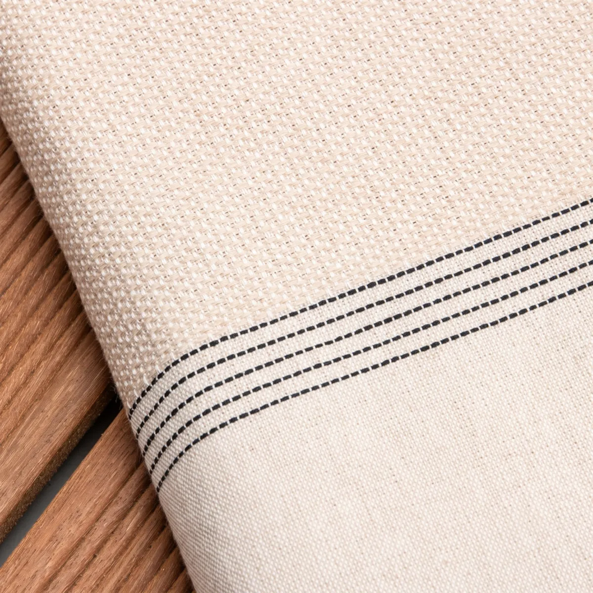 Fouta in cotone riciclato (100 x 200 cm) Beach Bianca