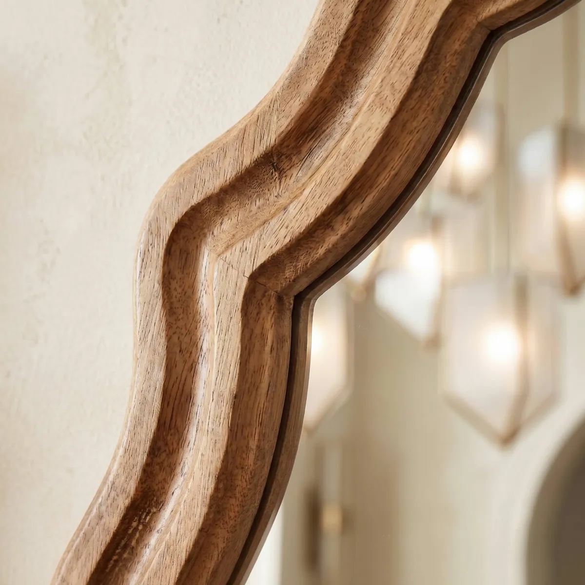 Specchio da parete in legno (61x86 cm) Epure Marrone
