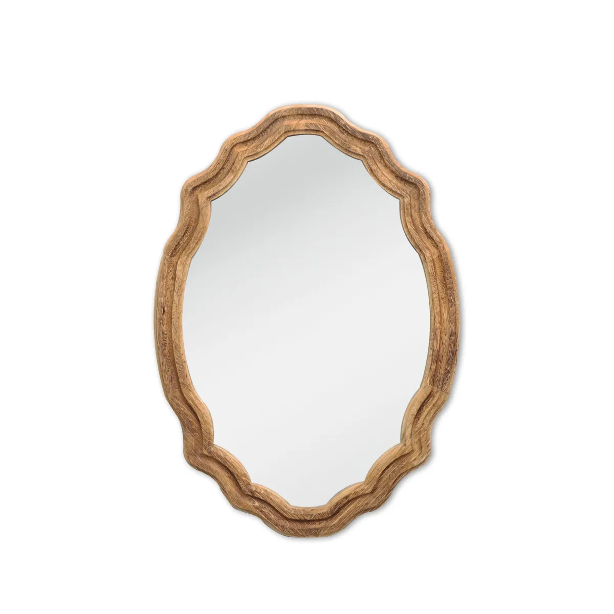 Specchio da parete in legno (61x86 cm) Epure Marrone