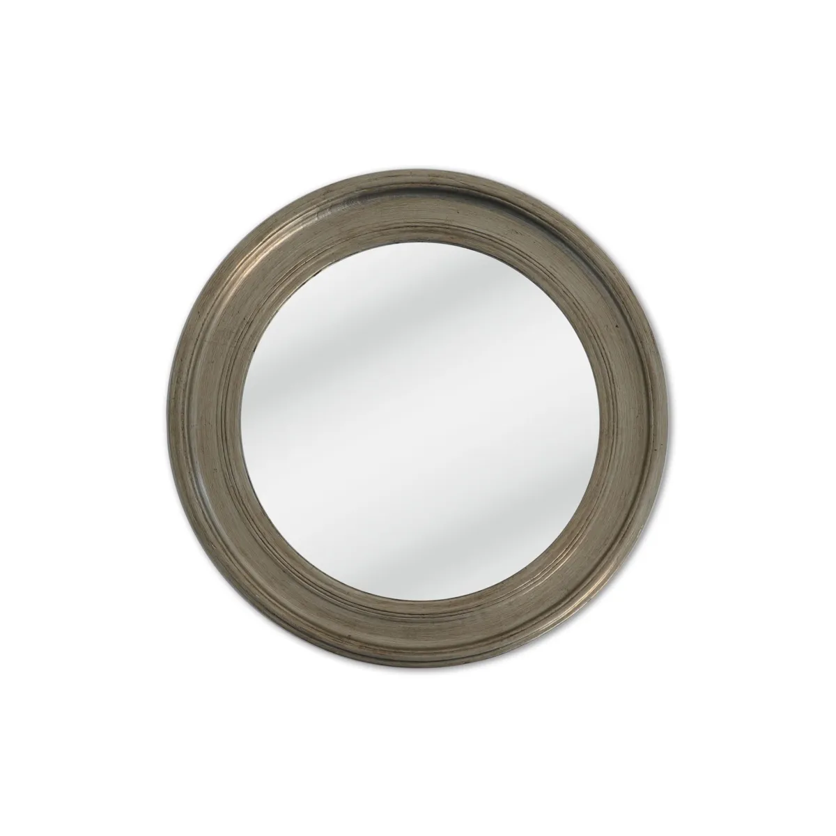 Specchio da parete rotondo (66 cm) Linea Argento