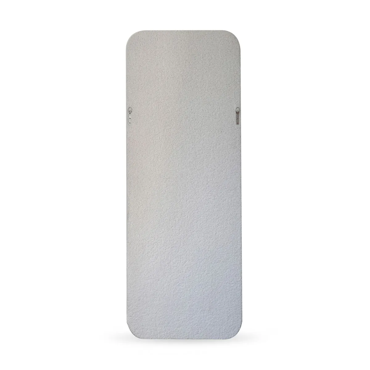 Specchio da parete rettangolare in velluto (60 x 160 cm) Velis Bianco