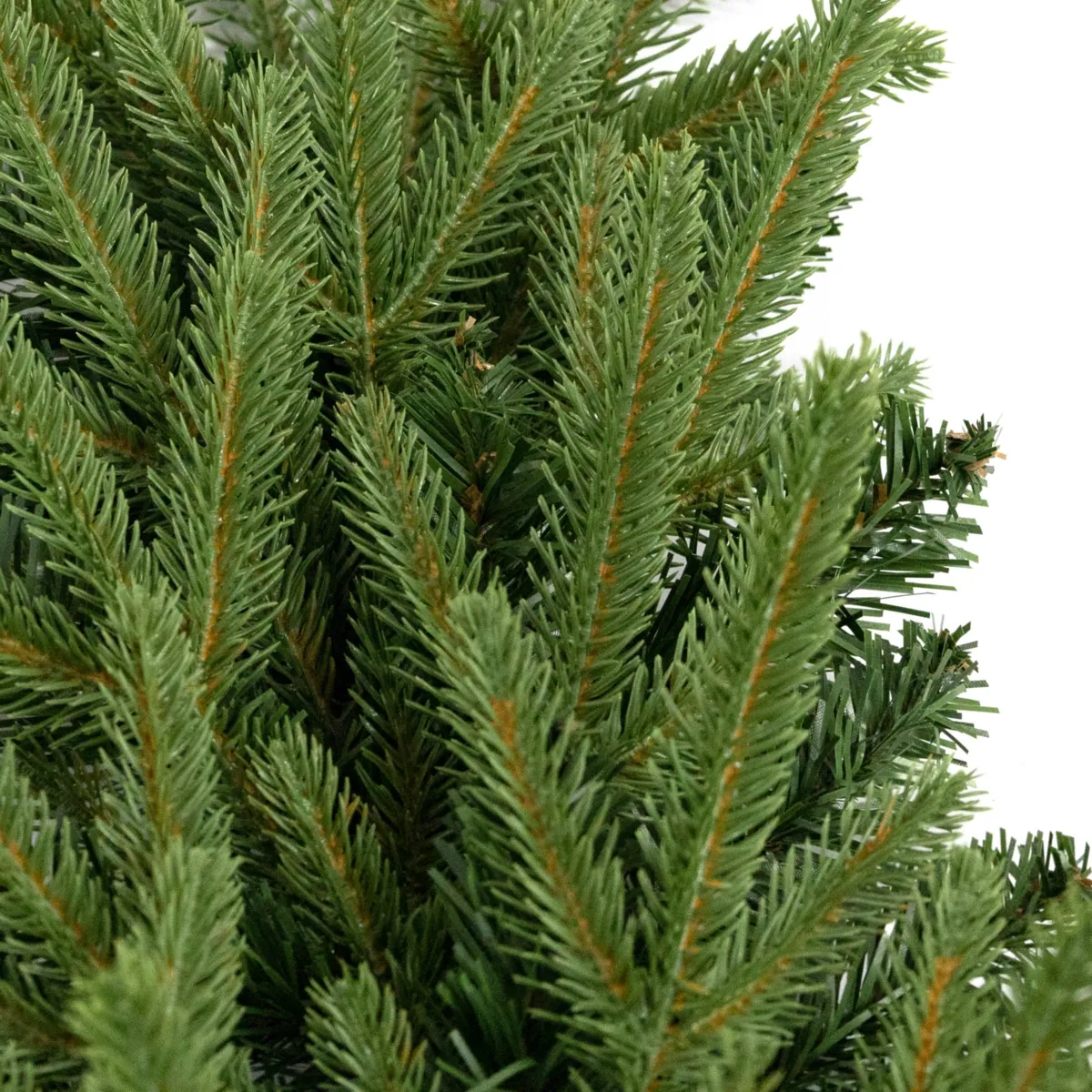 Ghirlanda luminosa per albero (300 cm - D25) Lucania Verde abete e bianco caldo