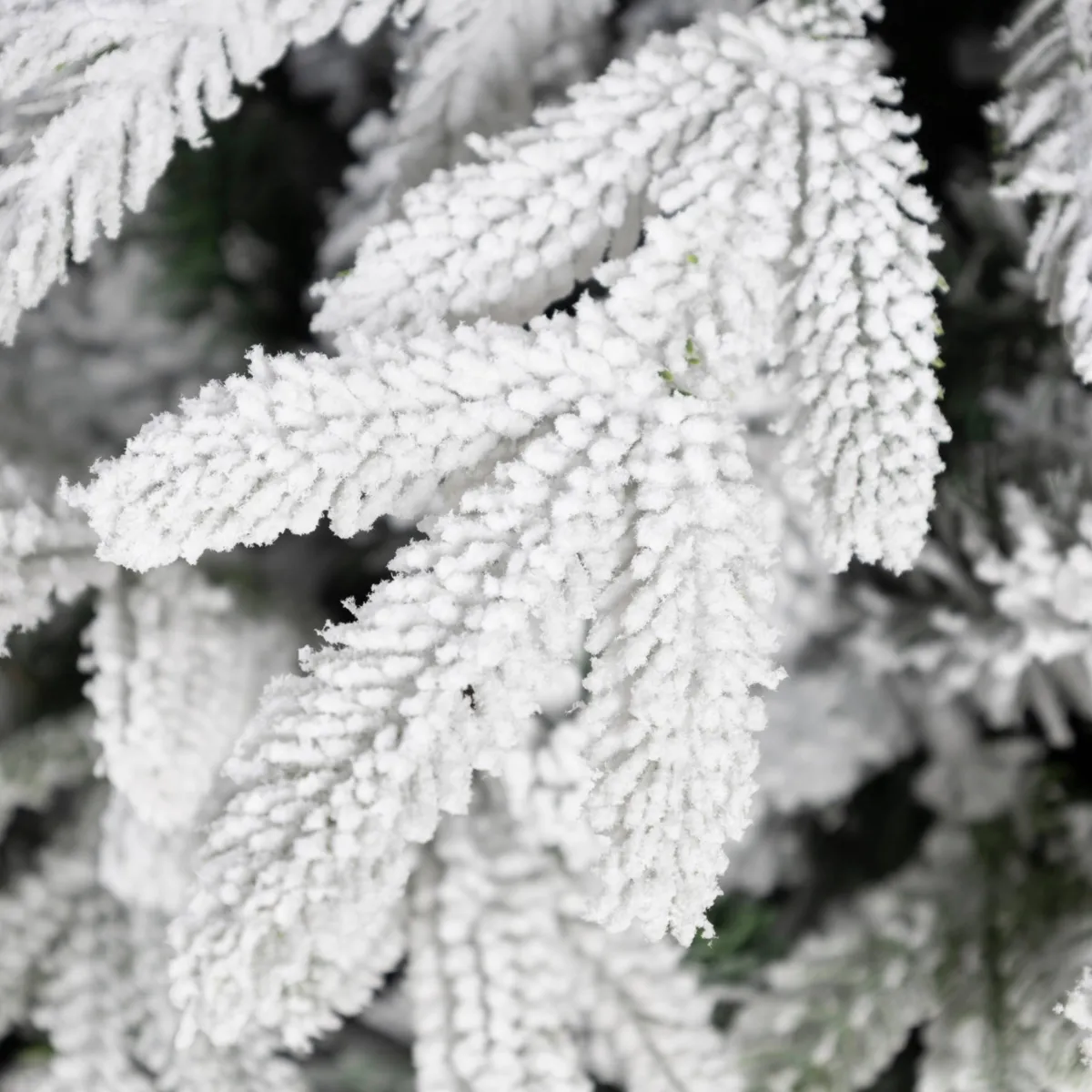 Albero di Natale artificiale (H180 cm) Lucania Verde innevato