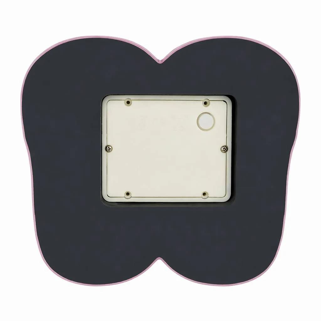 Schiaccianoci luminoso a pile 11 LED (H48 cm) Ebenezer Rosa perla