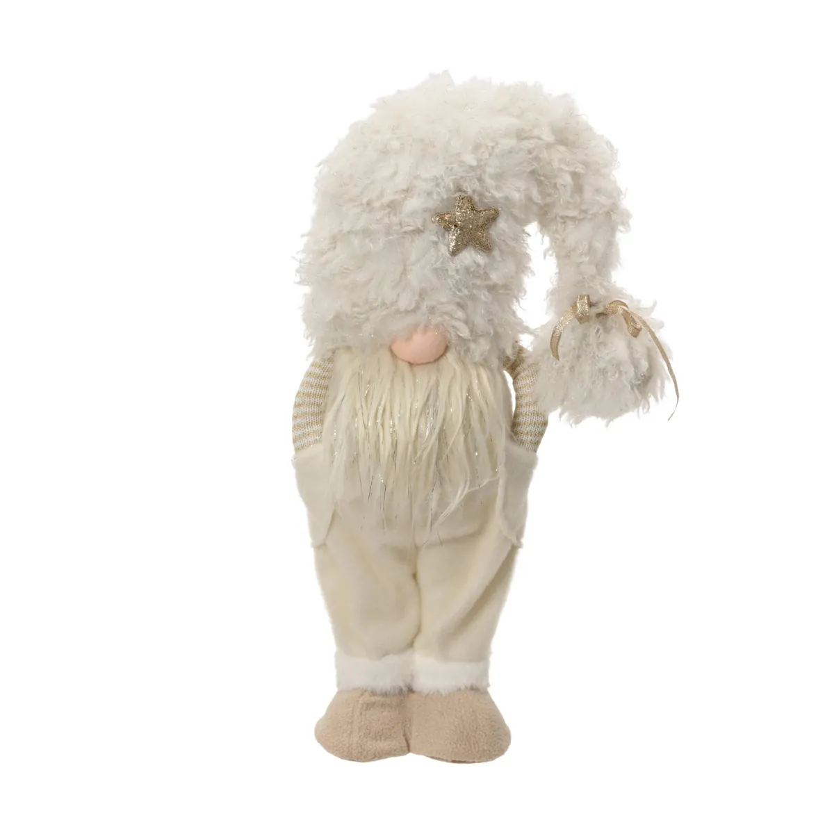 Folletto di Natale (H62 cm) Golmart lo scandinavo Crema