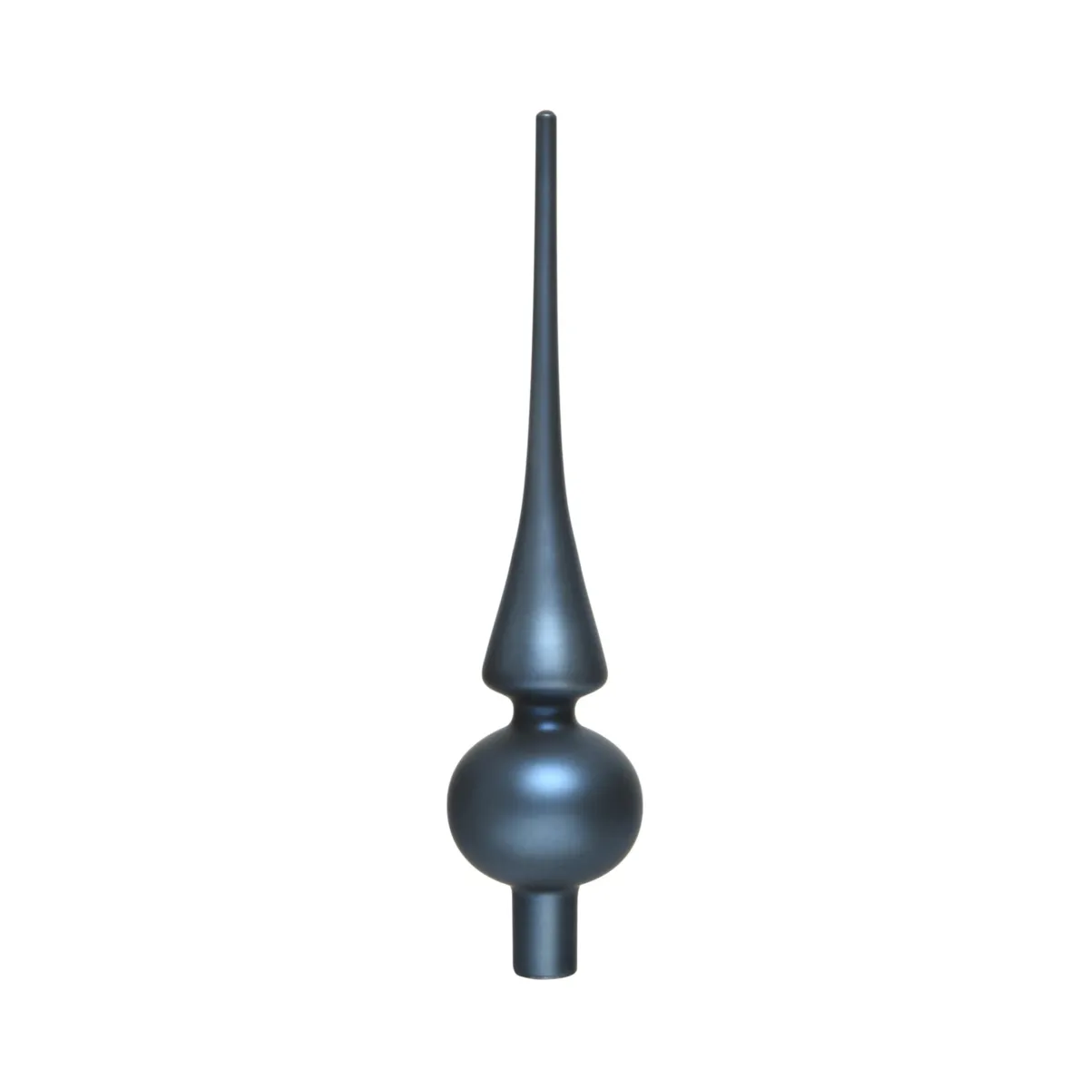 Puntale per albero Boréal Blu notte in vetro