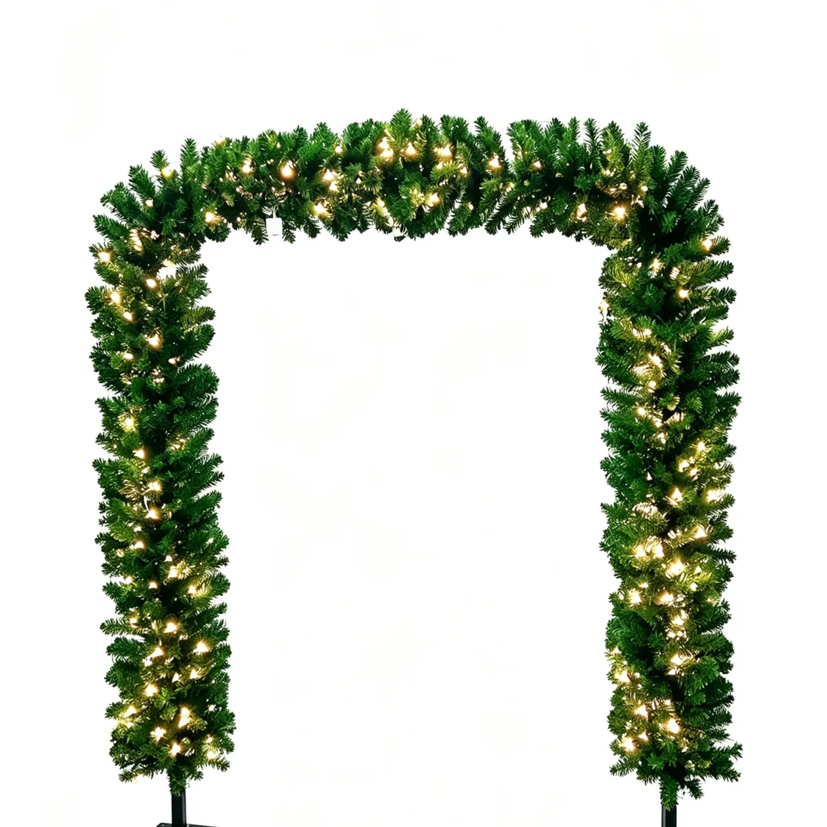 Arco luminoso artificiale di Natale 400 LED (H240 cm) Glorya Royal Verde Abete