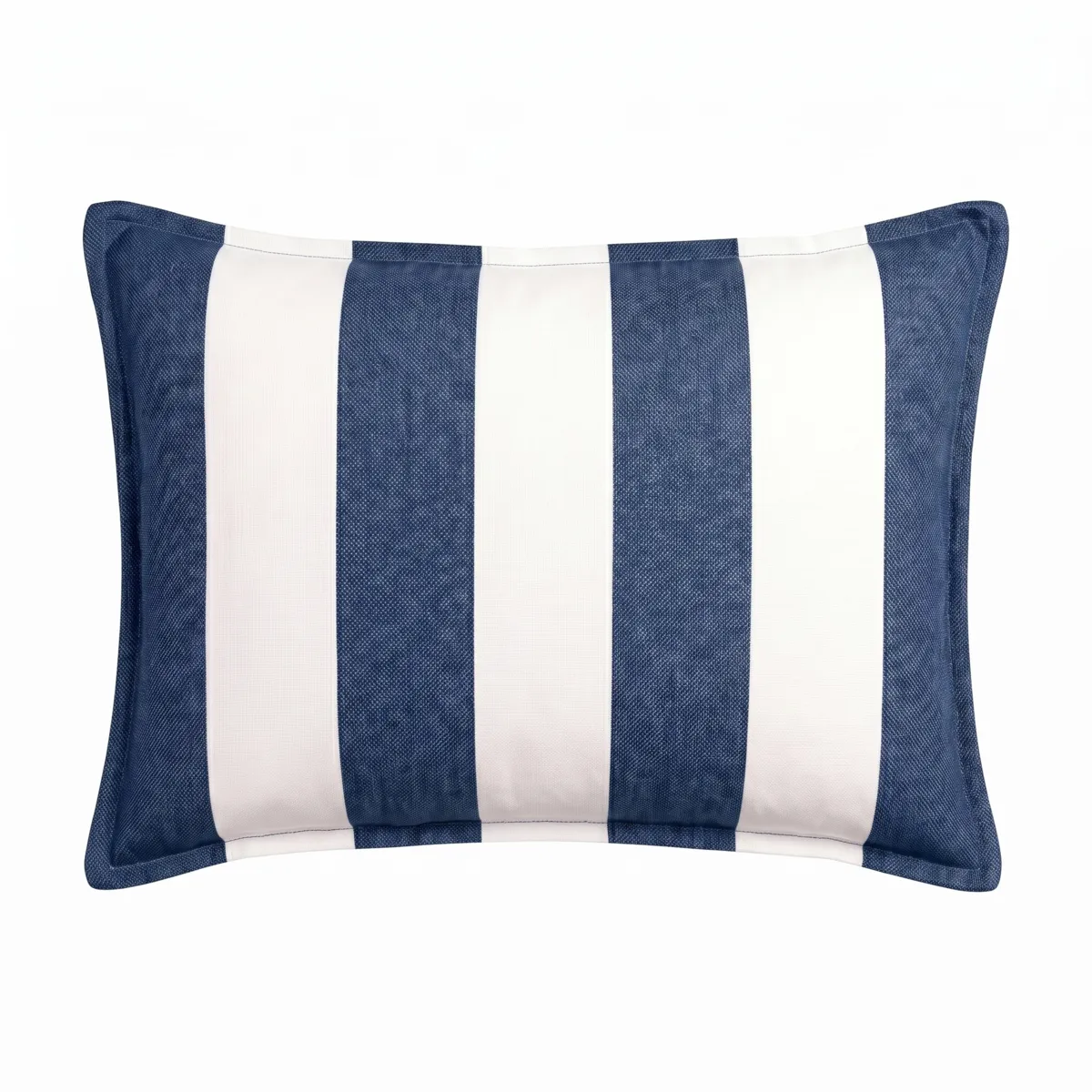 Wasserabweisender rechteckiger Outdoor-Kissenbezug (40 x 60 cm) Noa Mitternachtsblau