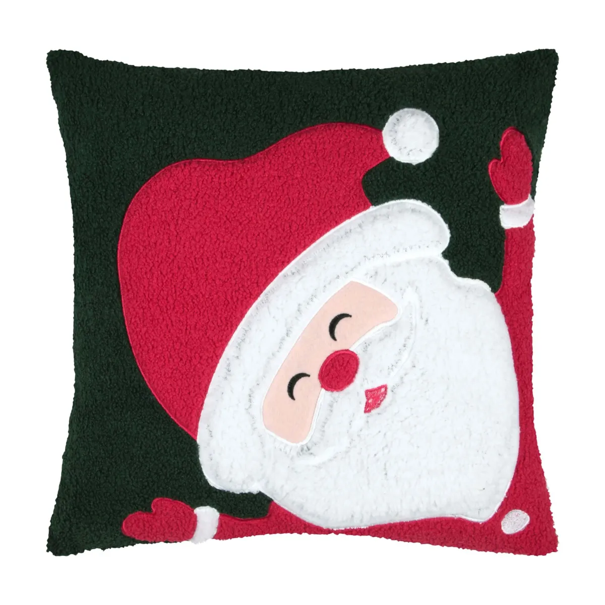 Cuscino di Natale quadrato (45 x 45 cm) Santa Multicolore