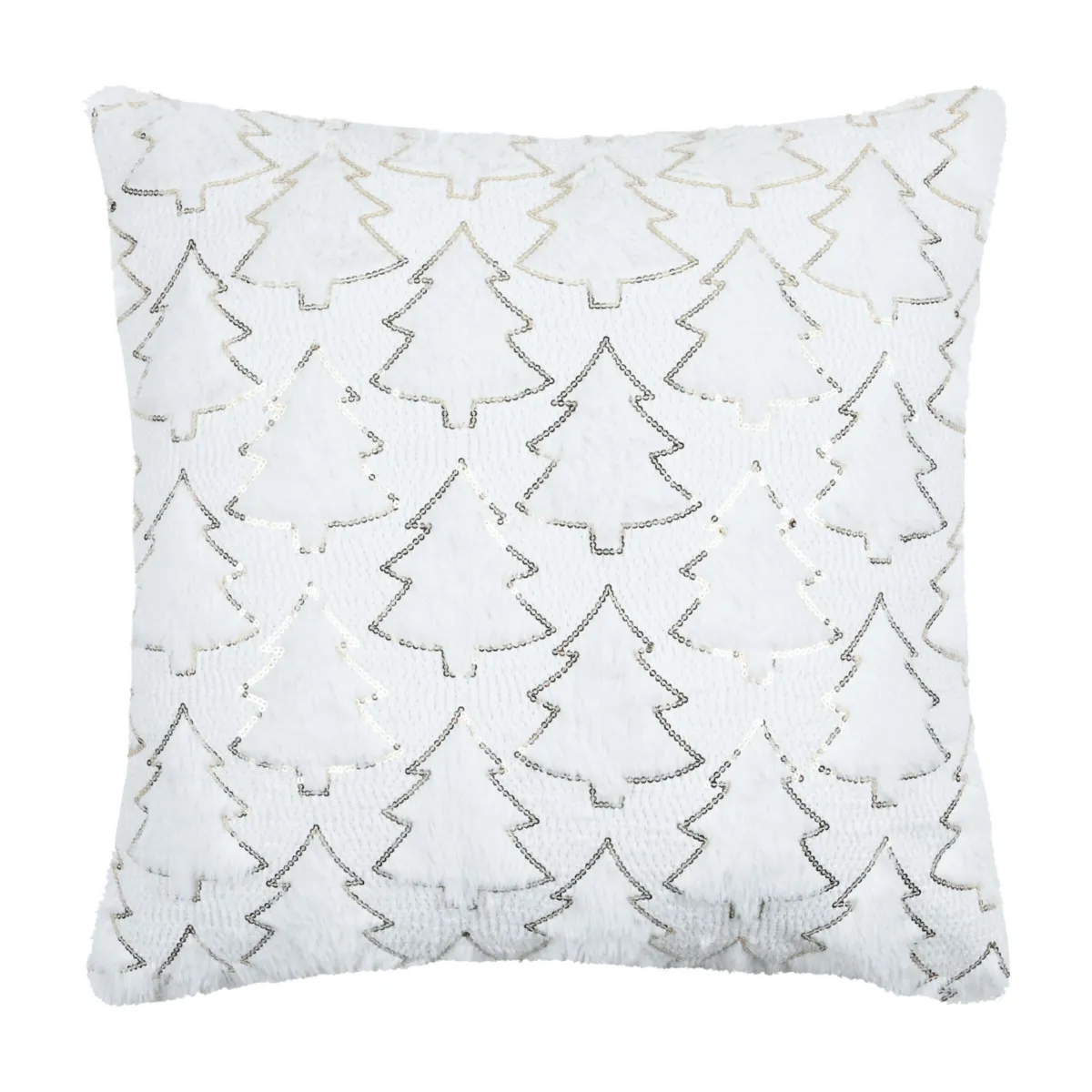 Cuscino di Natale quadrato (45 x 45 cm) Ginger Bianco