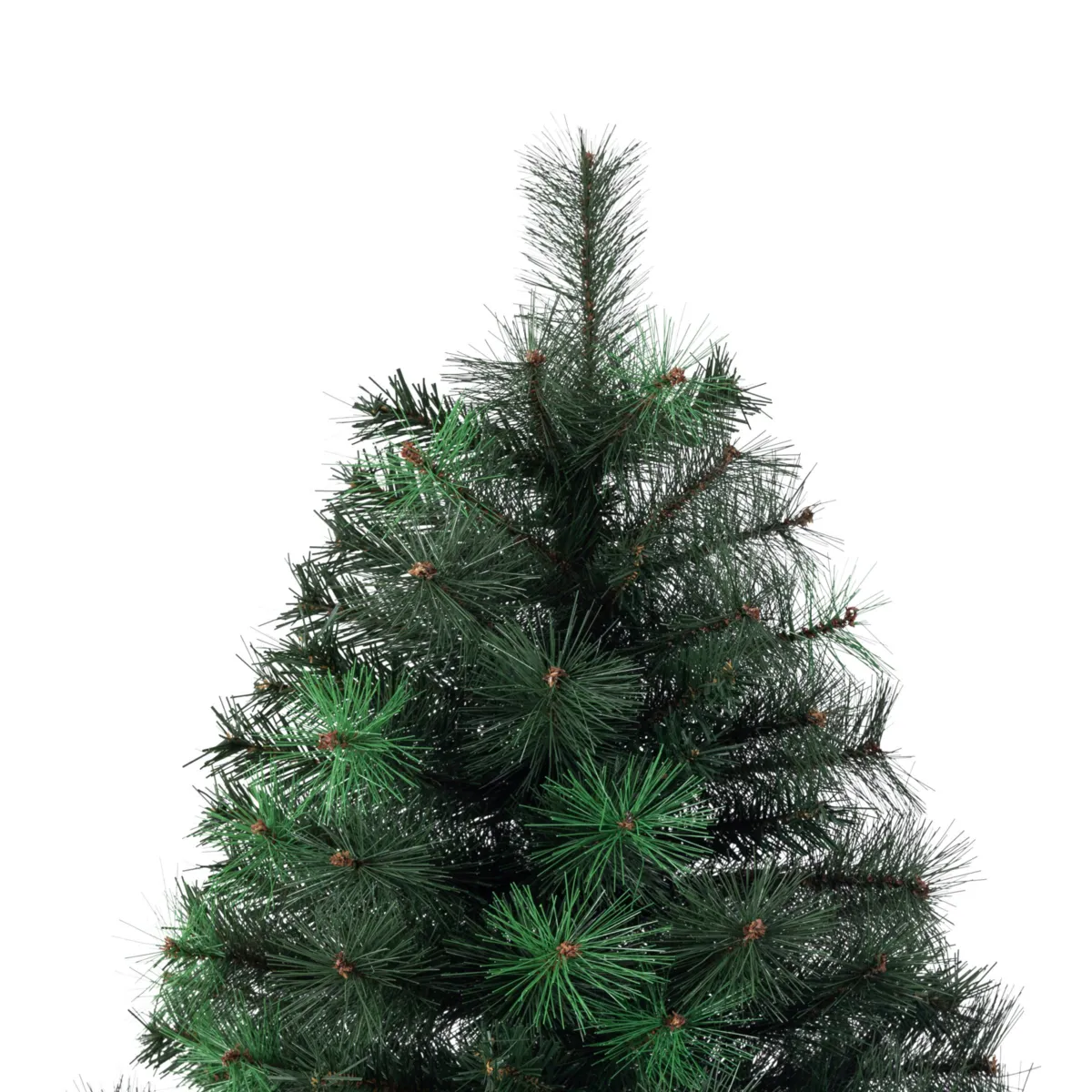 Mezzo albero di Natale artificiale (H180 cm) Edmonton Verde abete