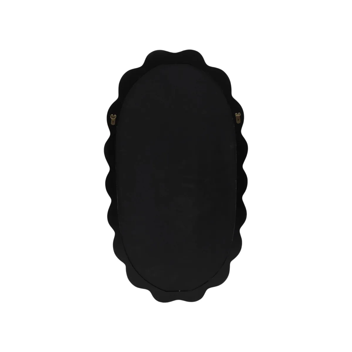 Specchio da parete in legno (109 cm) Sola Bianco