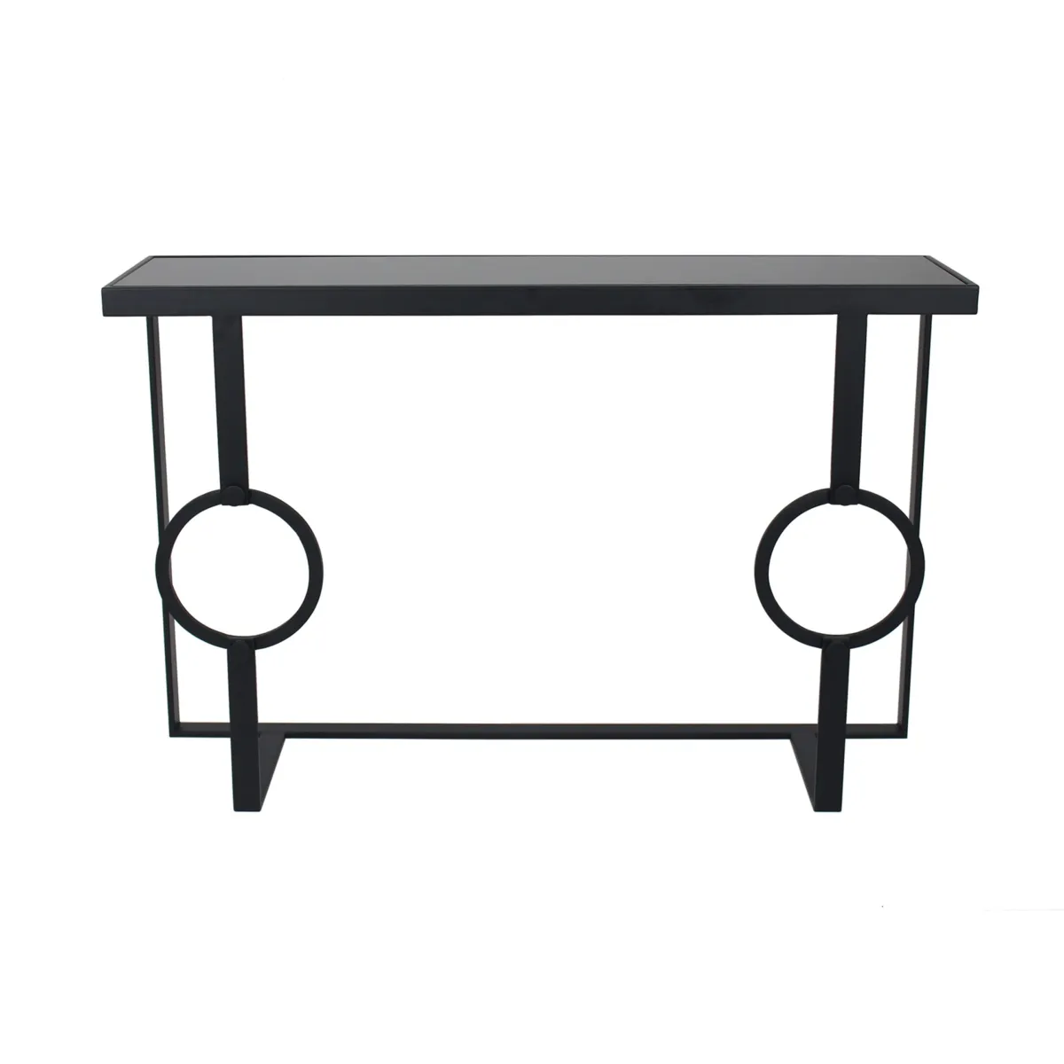 Consolle in metallo (L120 cm) Manta Nera
