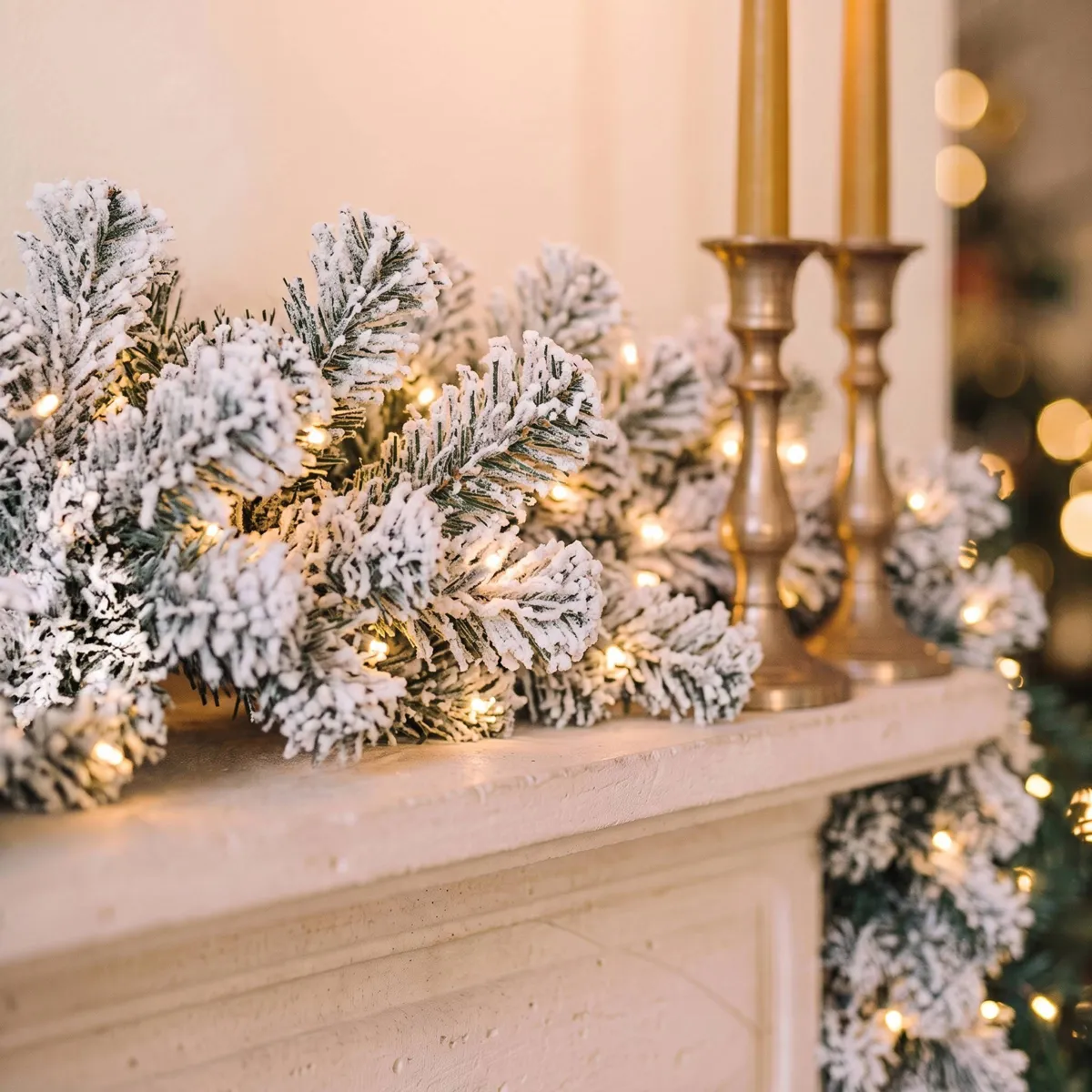 Guirlande sapin lumineuse Royal Blanc chaud 3