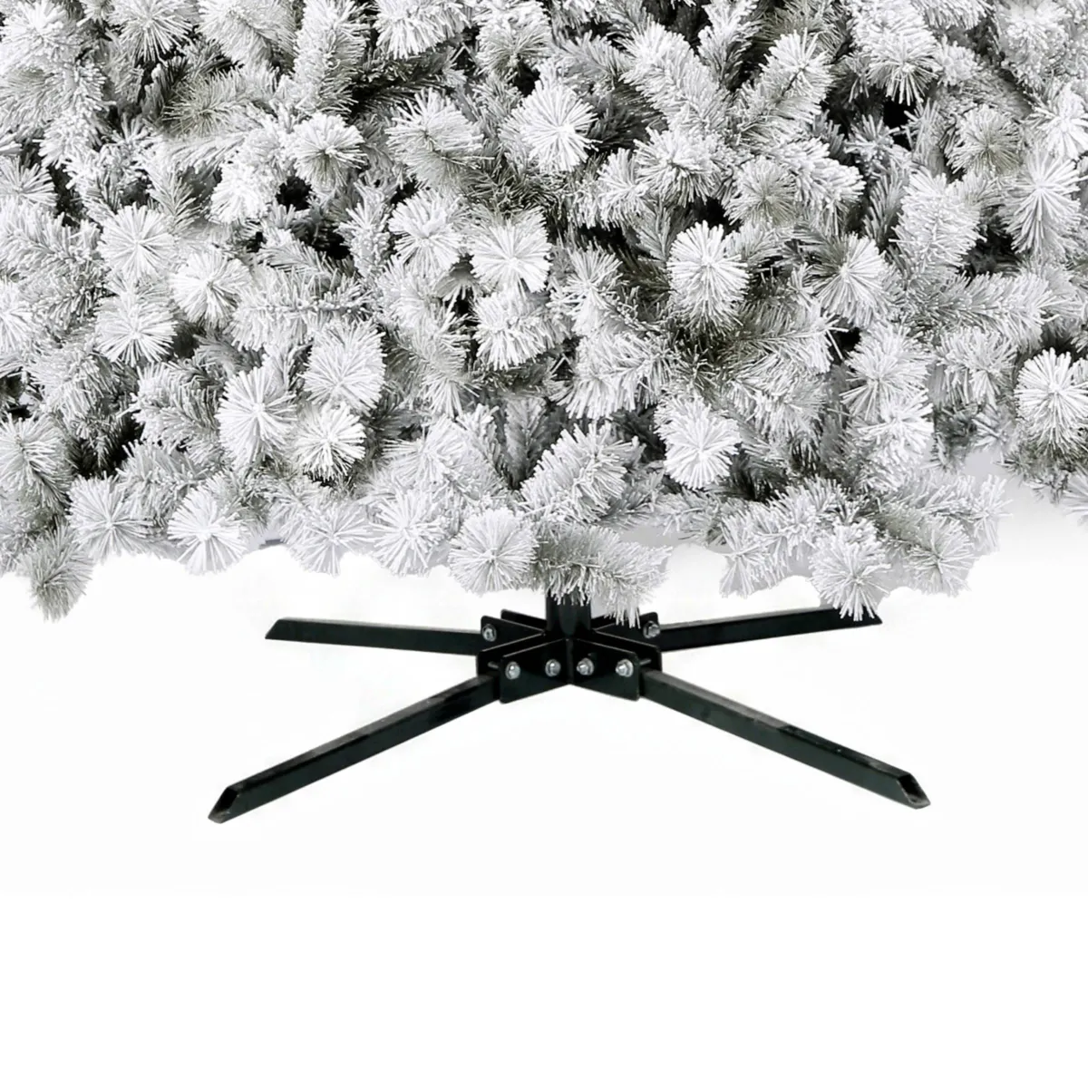 Albero di Natale artificiale (H360 cm) Edmonton Verde innevato