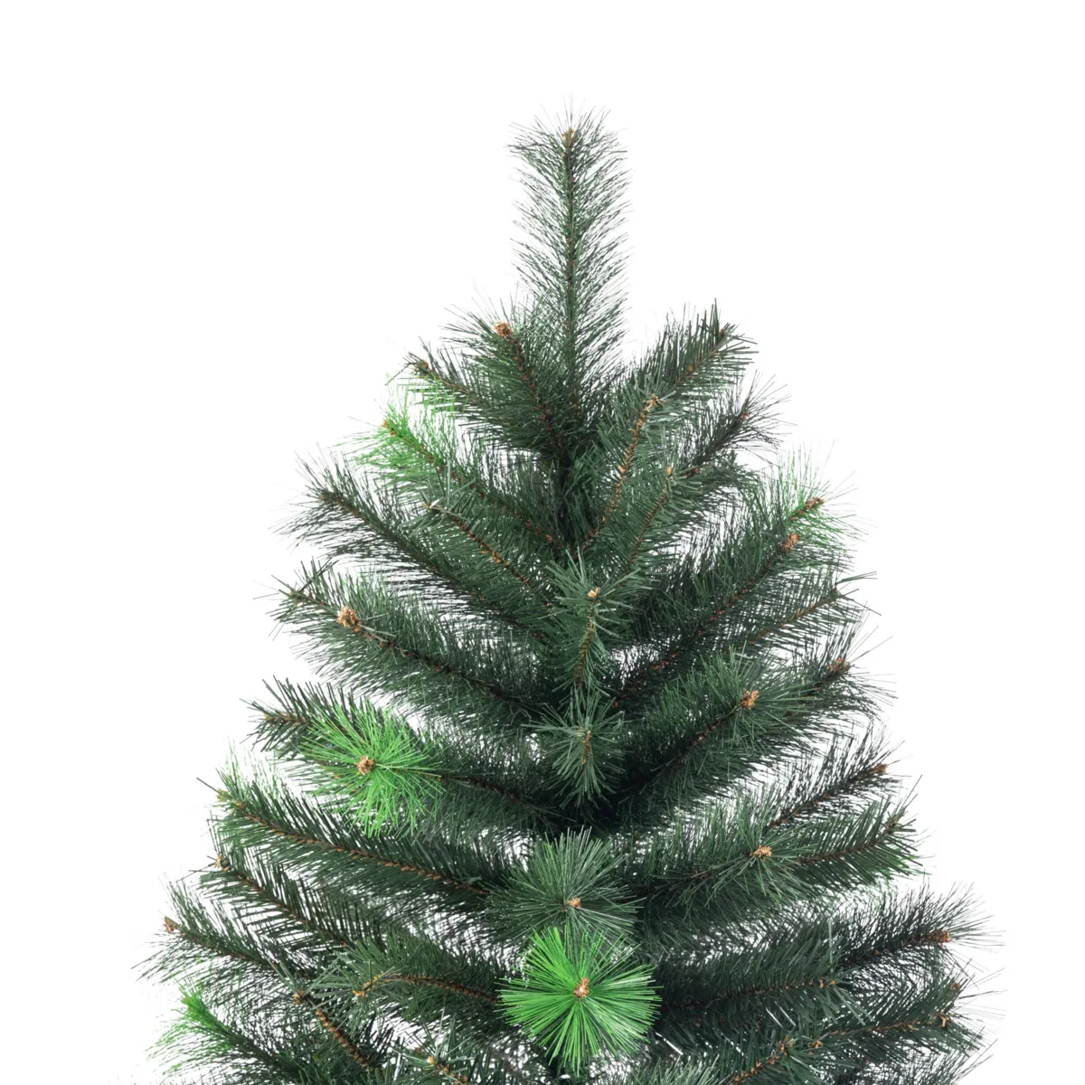 Albero di Natale artificiale Edmonton Alt. 210 cm Verde abete 2