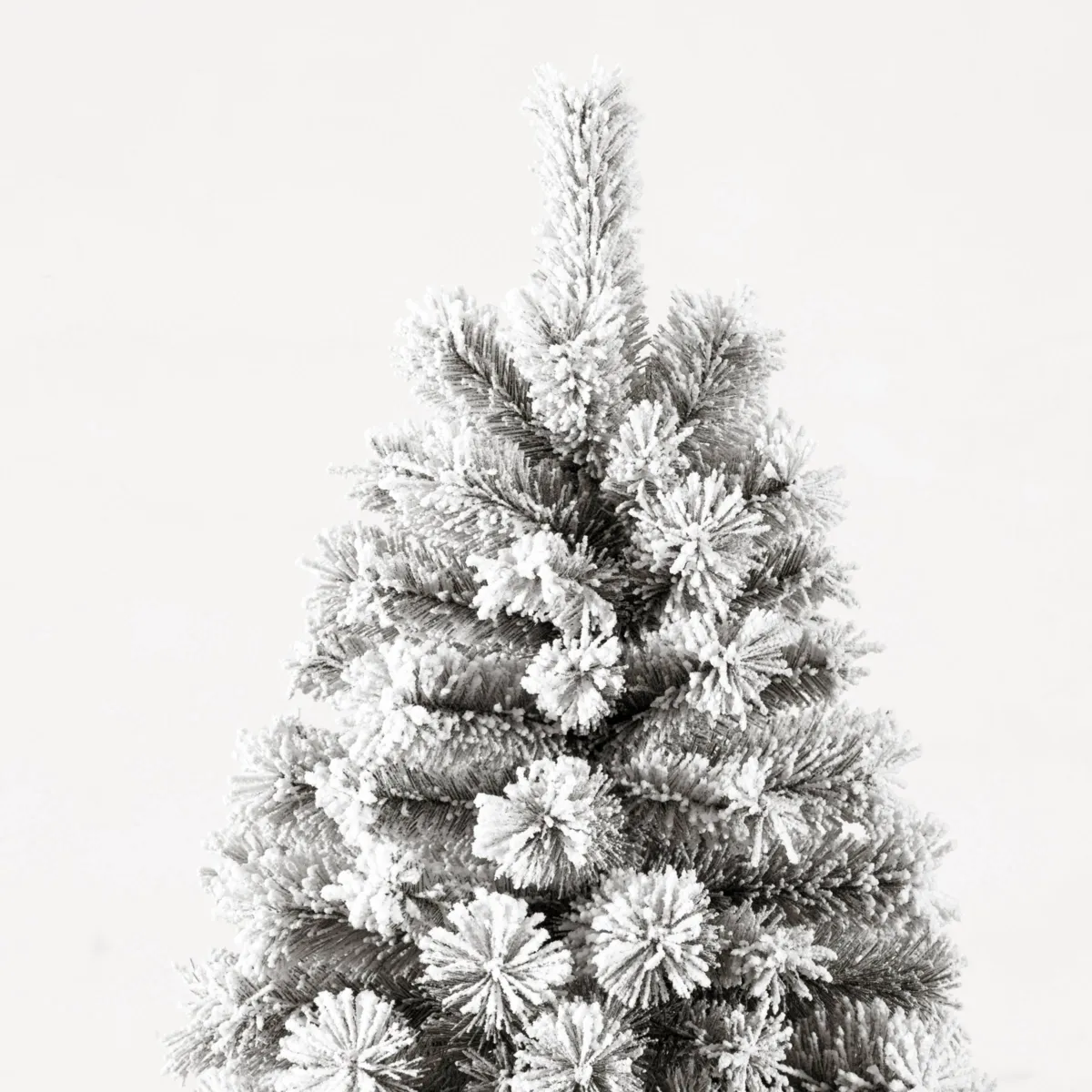 Albero di Natale artificiale Edmonton Alt. 150 cm Verde innevato 2