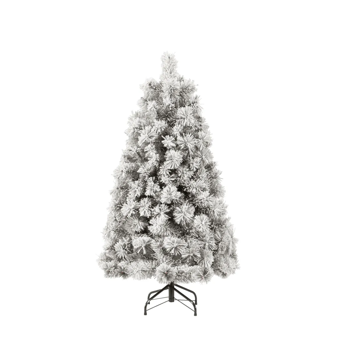 Albero di Natale artificiale Edmonton Alt. 150 cm Verde innevato