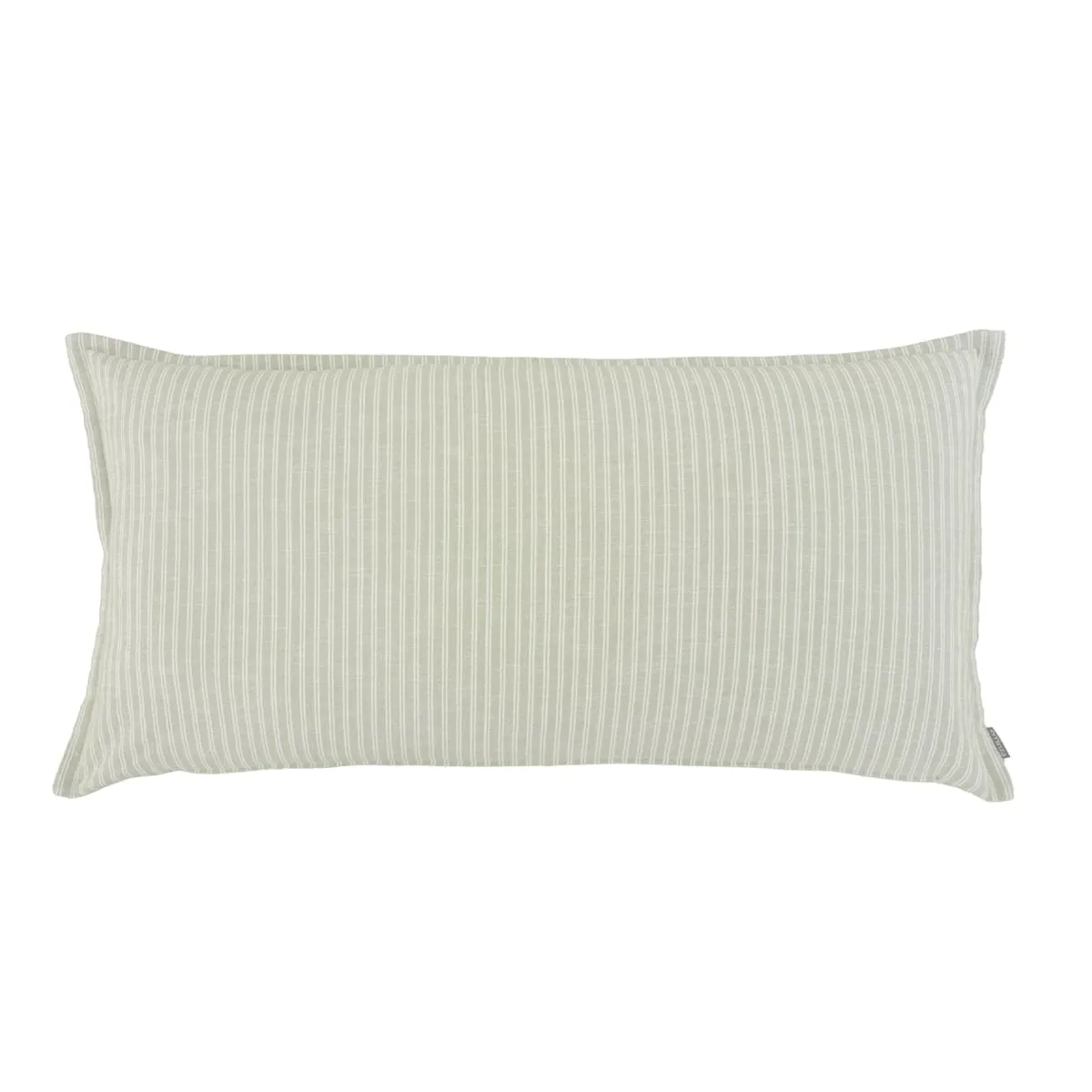 Cuscino rettangolare in cotone testurizzato (55 x 110 cm) Alice Verde