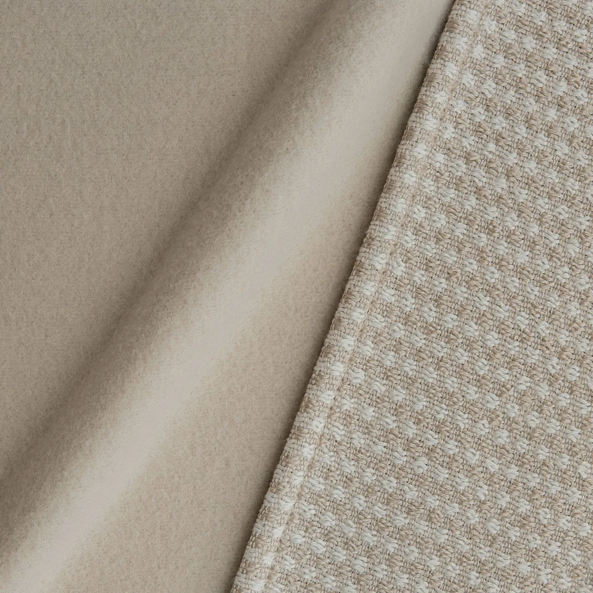 Tenda semi-oscurante termica passanti nascosti (180 x 260 cm) Lona Beige