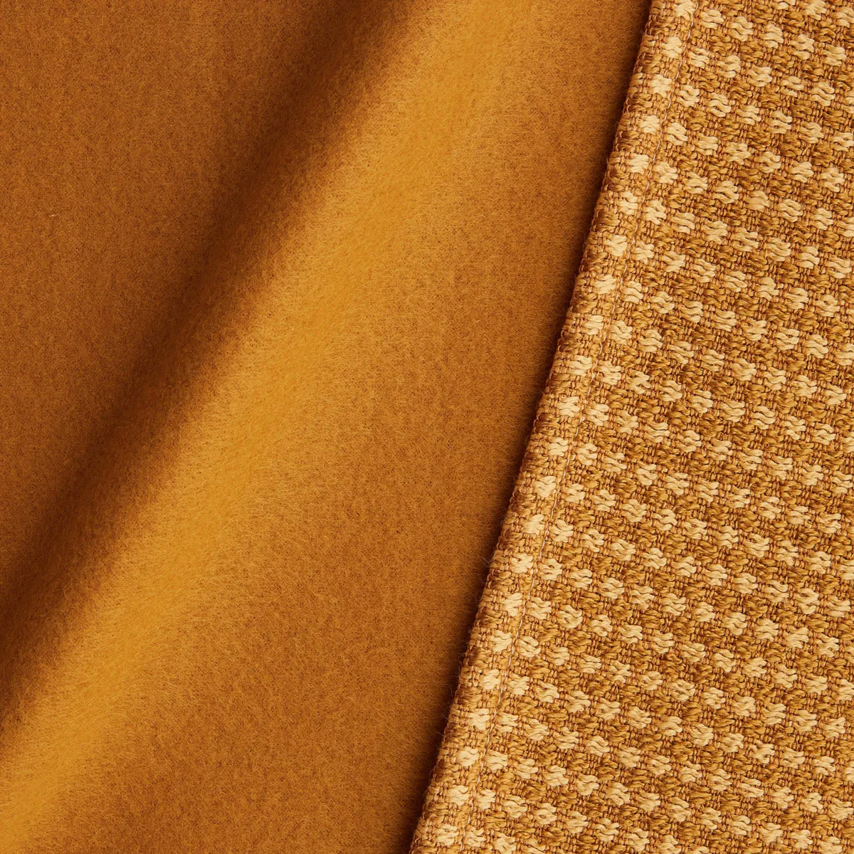Tenda semi-oscurante termica passanti nascosti (280 x 240 cm) Lona Giallo senape