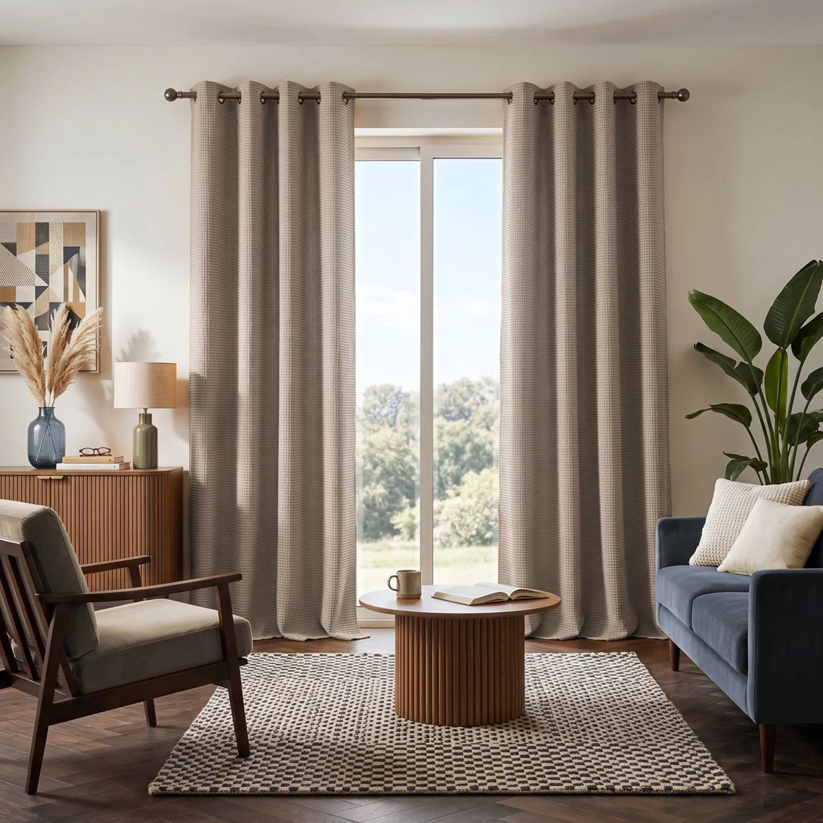 Tenda semi-oscurante termica (140 x 240 cm) Lona Ecru