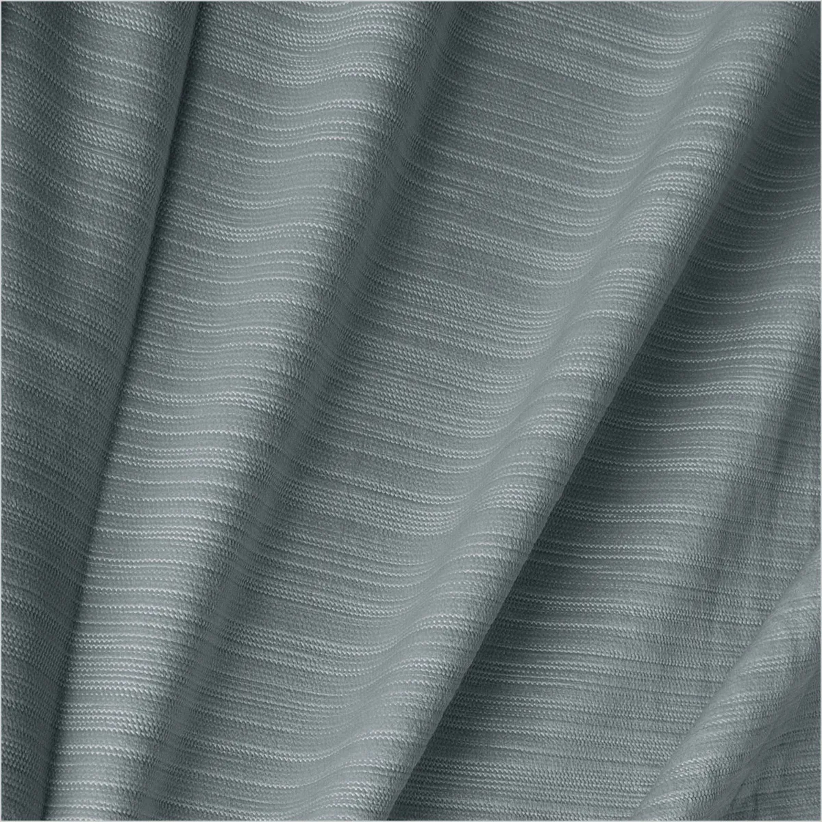 Tenda in velluto martellato (140 x 280 cm) Maela Grigio blu