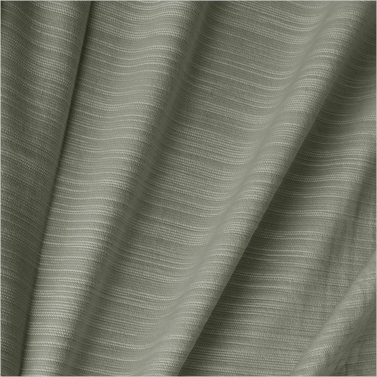 Tenda in velluto goffrato (140 x 280 cm) Maela Verde rosmarino
