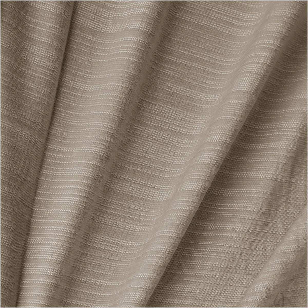 Tenda in velluto goffrato (140 x 240 cm) Maela Tortora