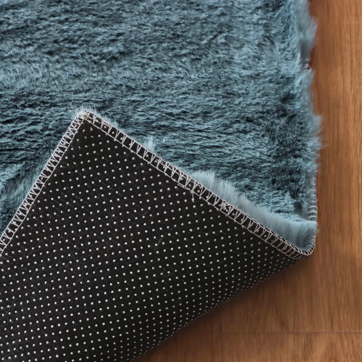 Tappeto rettangolare in ecopelliccia (160 x 230 cm) Finn Blu