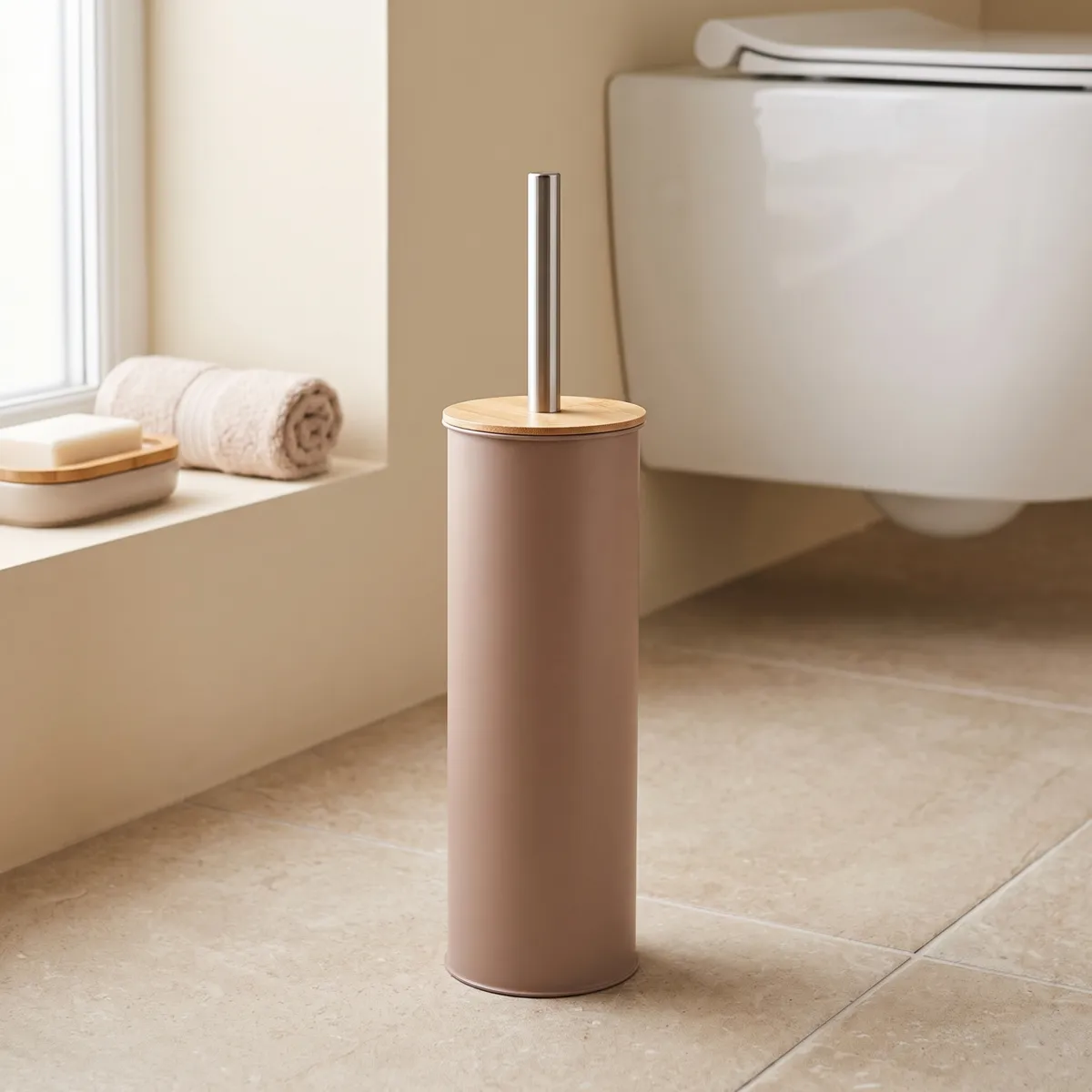 Timeless Cappuccino WC-borstel