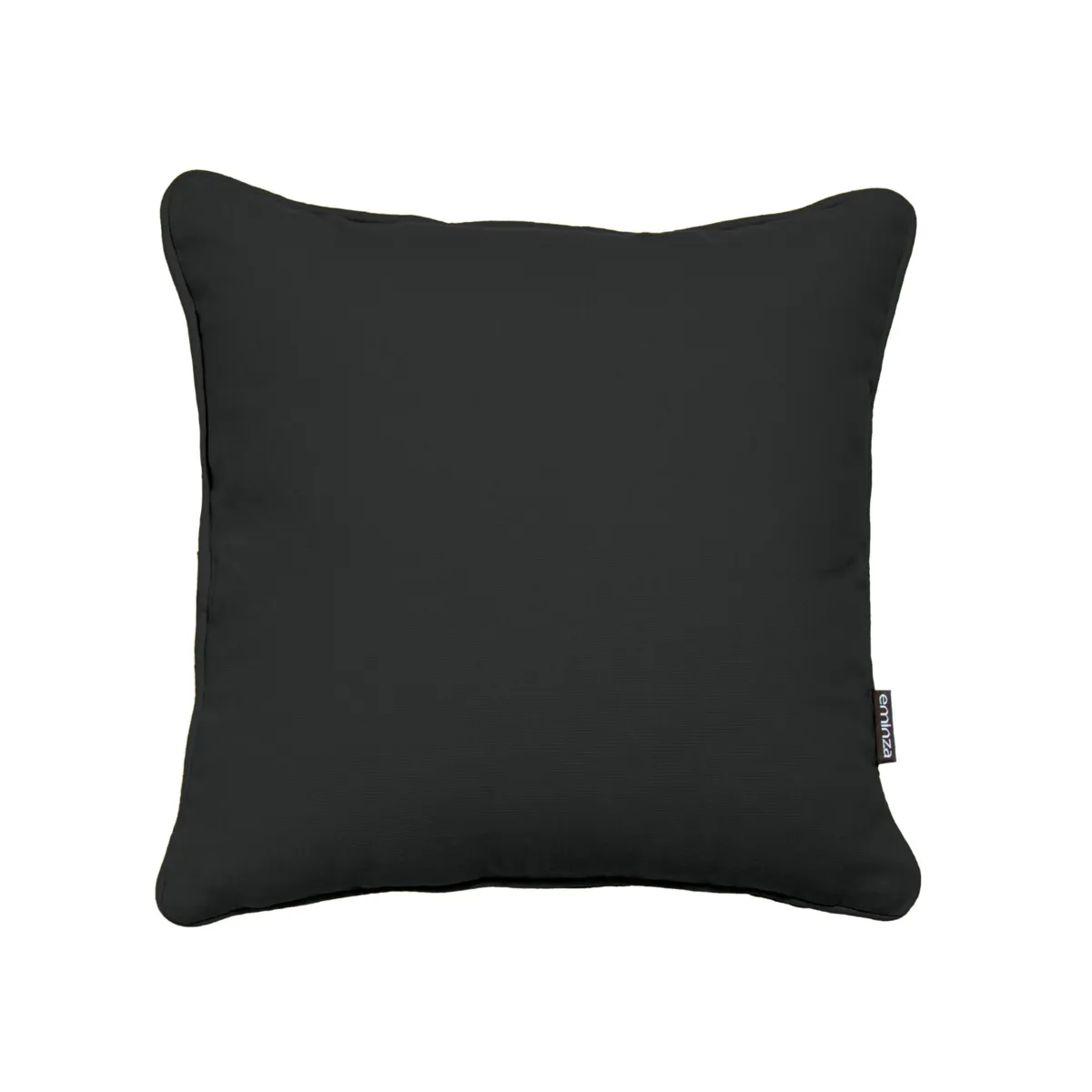 Coussin carré coton (40 x 40 cm) Pixel Noir