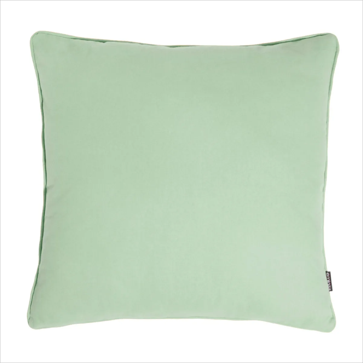 Coussin carré coton (60 x 60 cm) Pixel Vert menthe