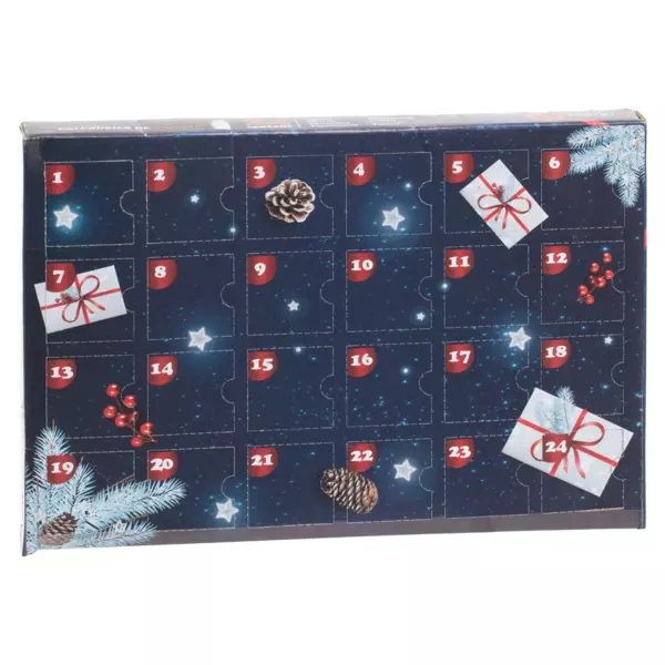 Calendrier de l'Avent Personnages pour village de noel