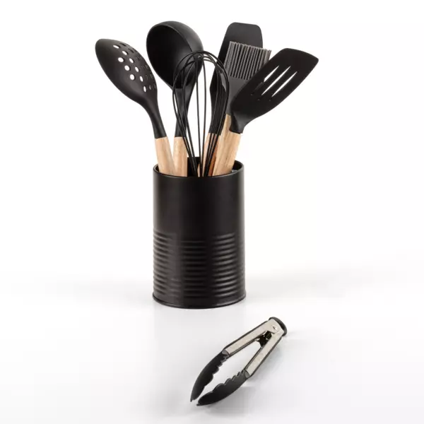 Pot et ustensiles de cuisine Blackwood Noir