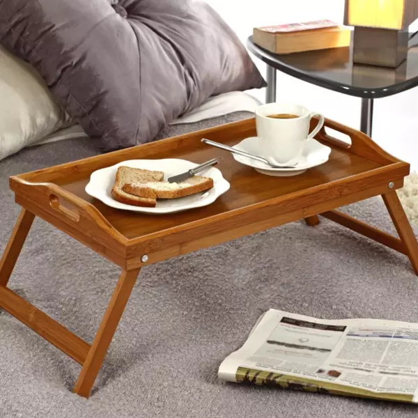 Plateau de Petit Dejeuner (50 x H23 cm) Bambou