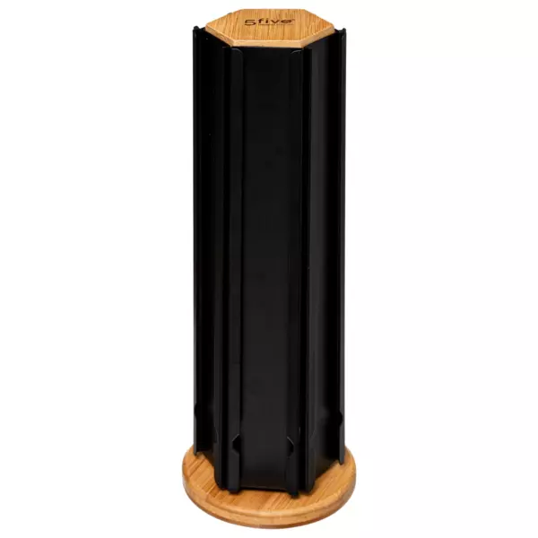 Porte capsules caf� (H35 cm) Nespresso Nera noir et naturel