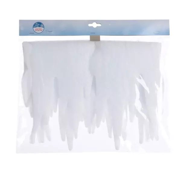 Kerst raamdecoratie IJspegel